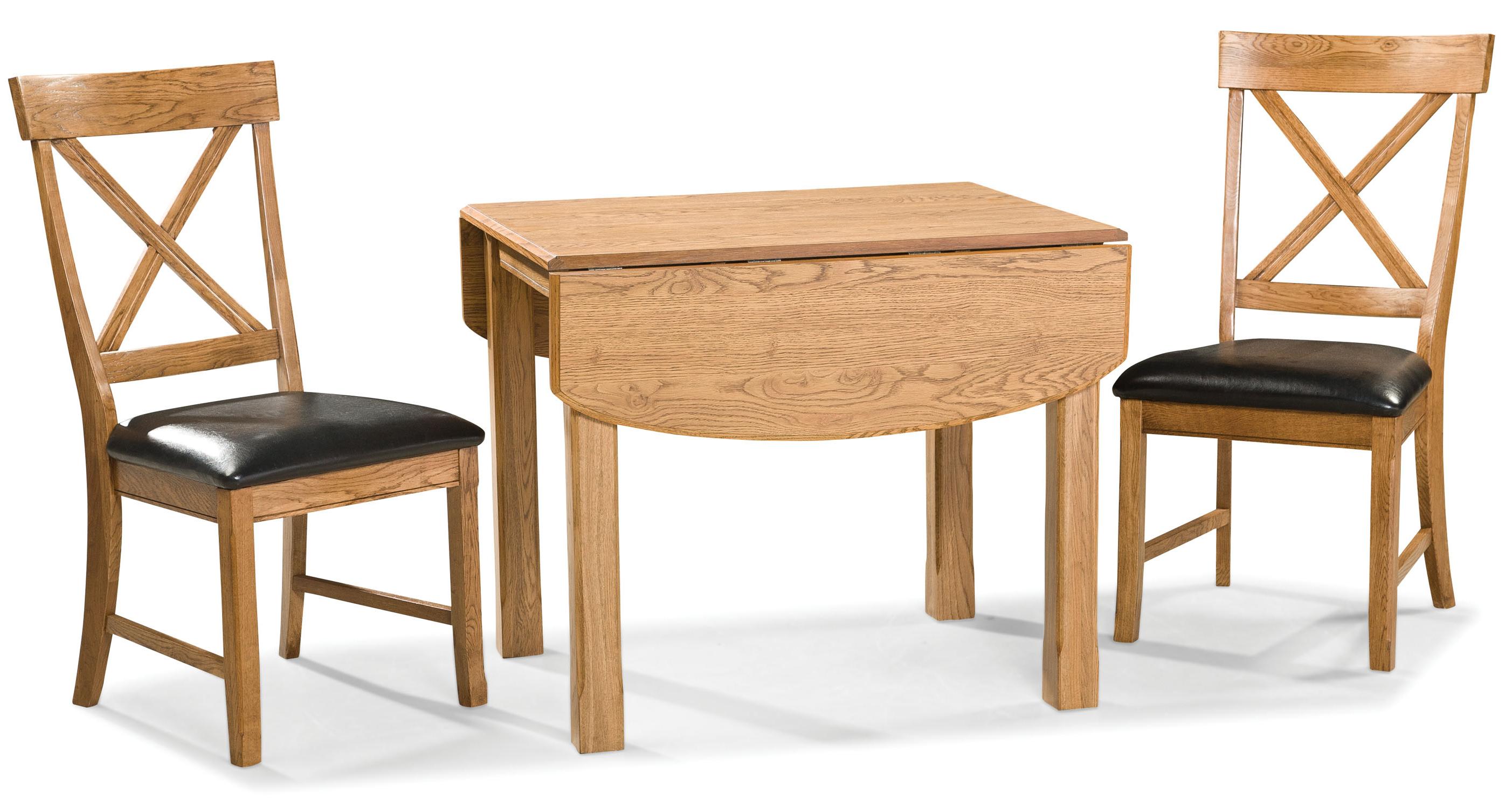 Intercon Family Dining FD TA L3645D CNT C Drop Leaf Dining Table